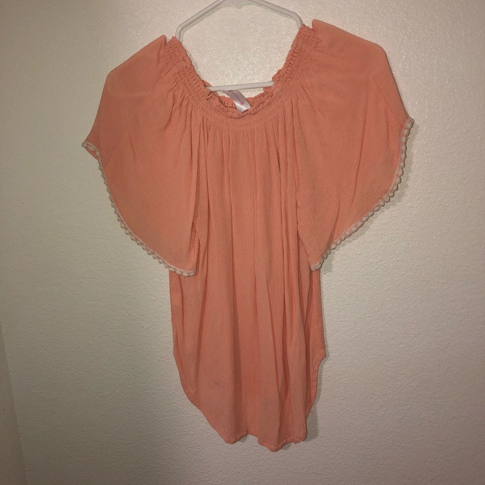 Off the shoulder blouse